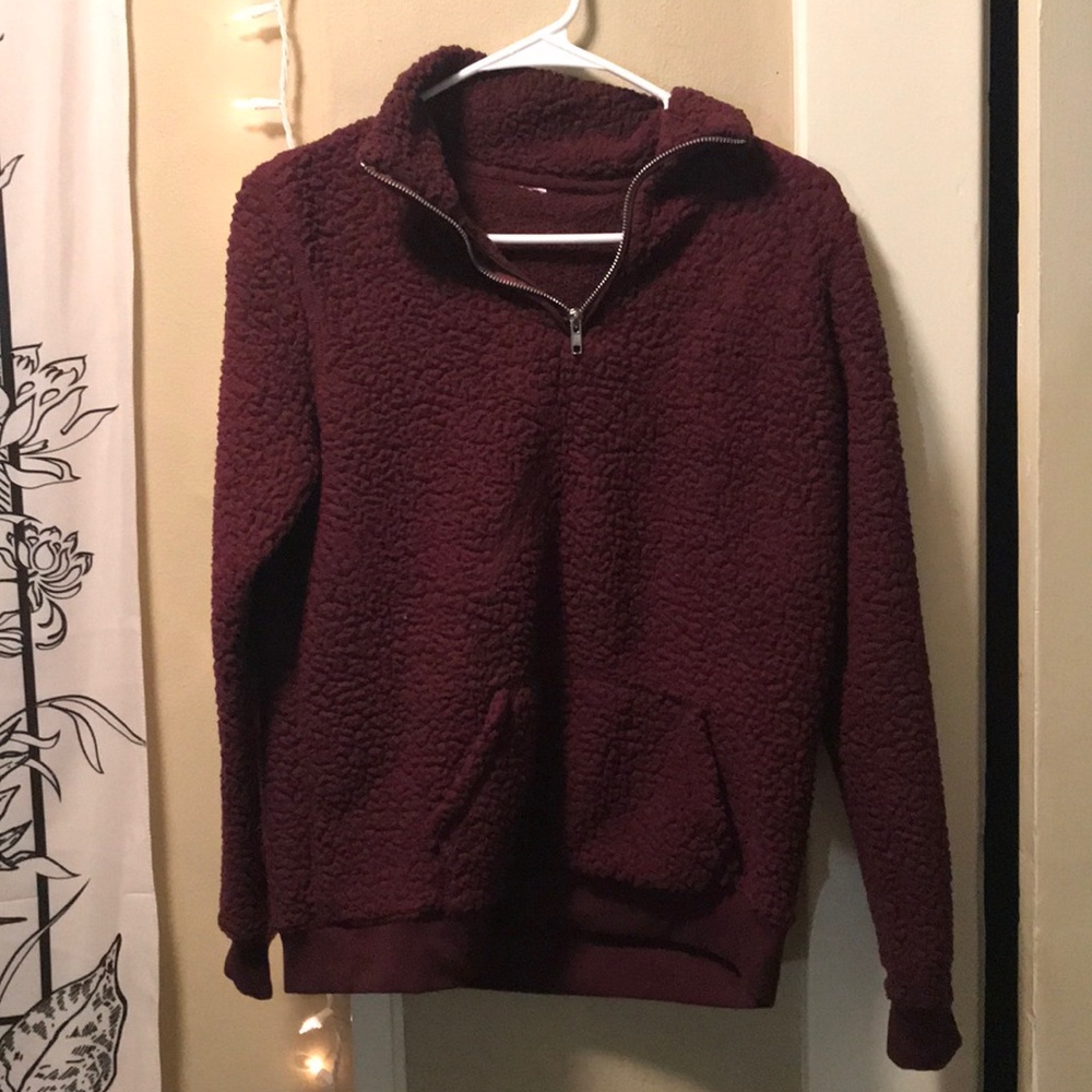 Fluffy Quarter Zip